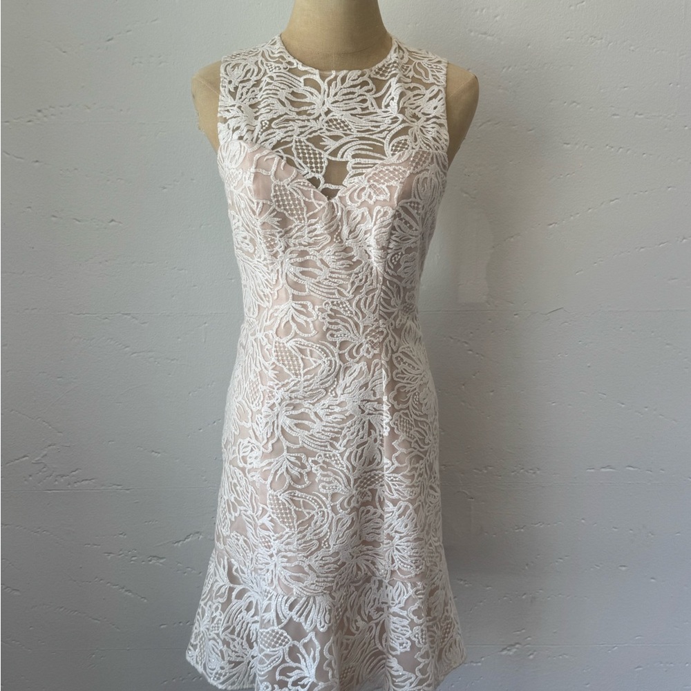 Floral Sparkle Wedding Gown - removable skirt